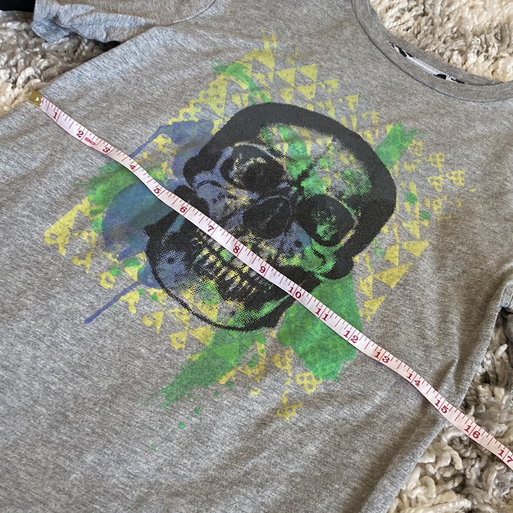 Shaun White Youth Shirt Skull Medium 8 / 10 Long Sleeve - Picture 4 of 7